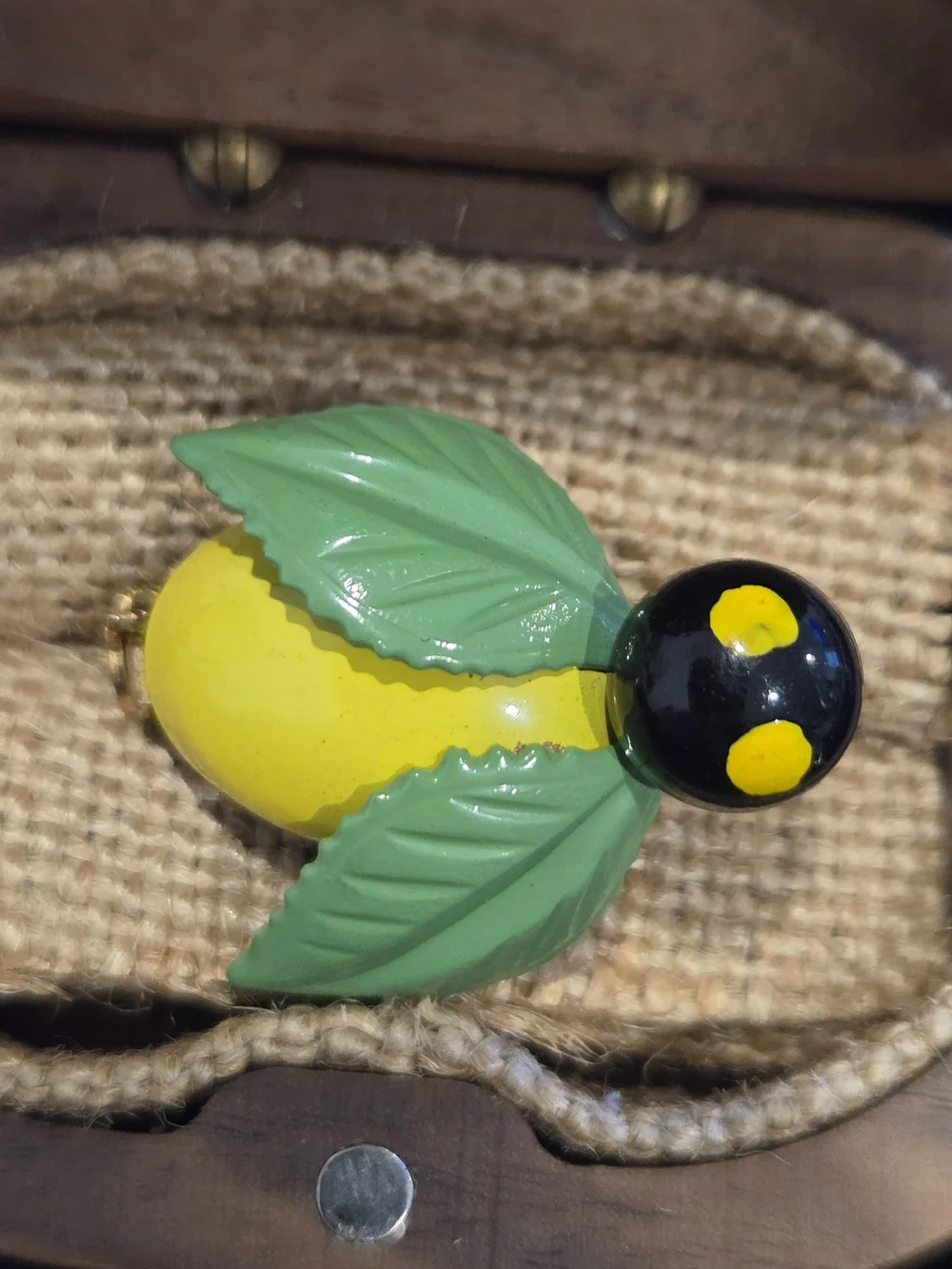 Vintage Charming Novelty Bug Brooch